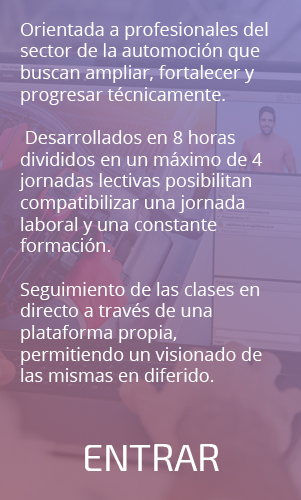 Pulse sobre el botón para entrar en el Aula Virtual