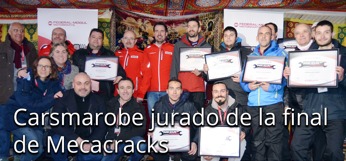 Carsmarobe jurado de la final de Mecacracks