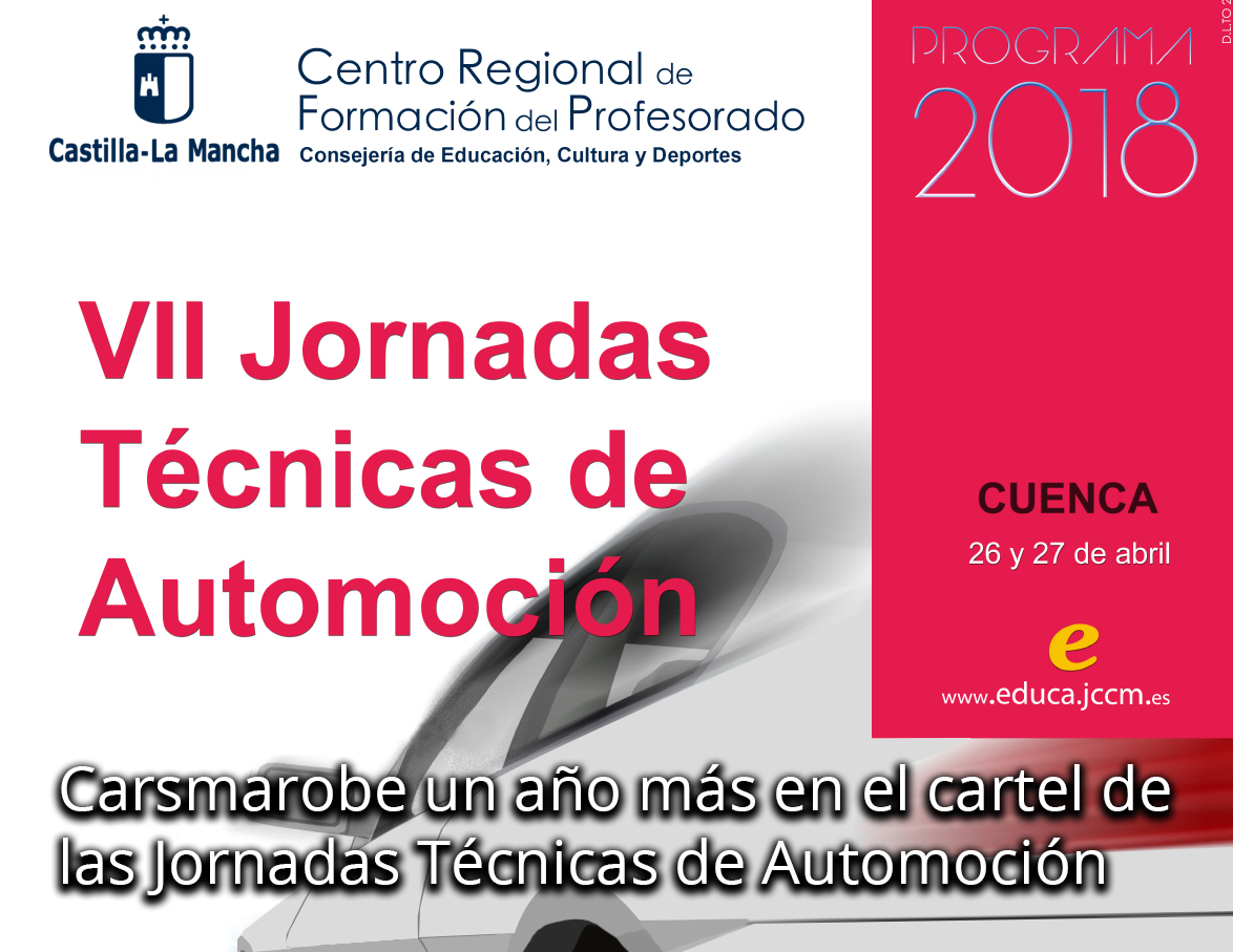 Carsmarobe un año más en el cartel de las Jornadas Técnicas de Automoción