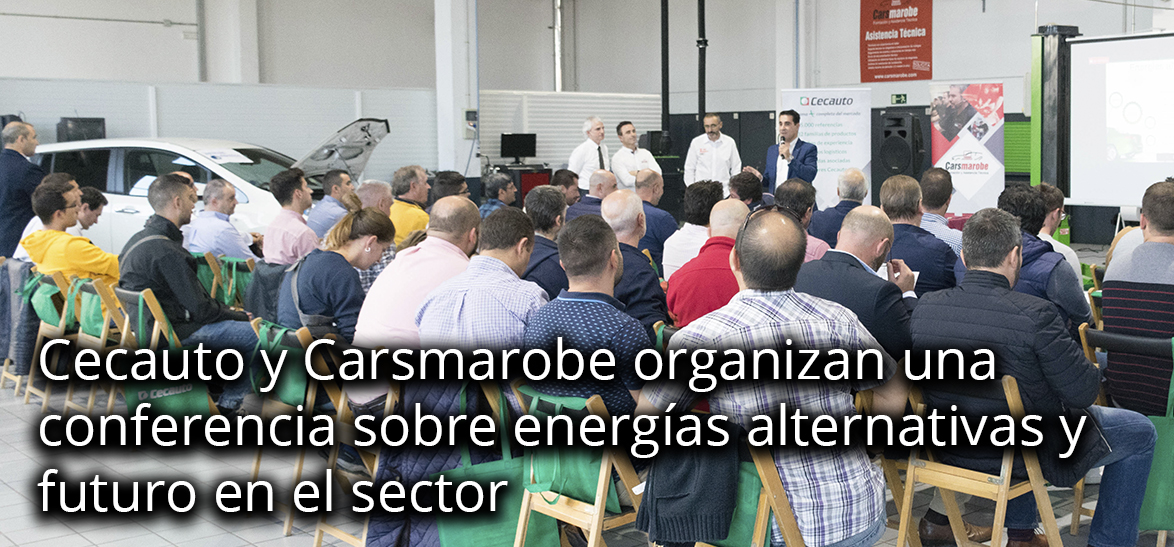 Cecauto y Carsmarobe organizan una conferencia sobre energías alternativas y futuro en el sector