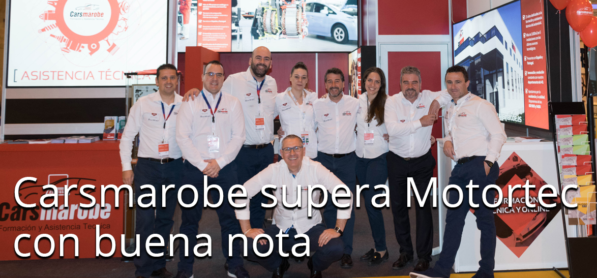 Carsmarobe supera Motortec con buena nota