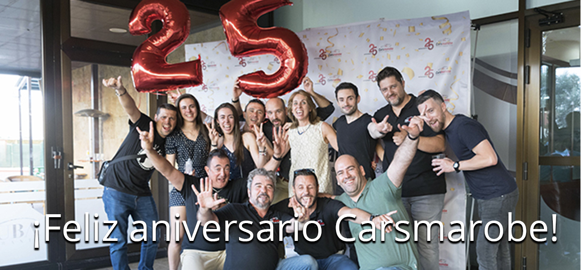 ¡Feliz aniversario Carsmarobe!