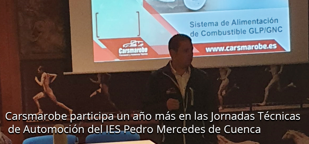 Carsmarobe participa un año más en las Jornadas Técnicas de Automoción del IES Pedro Mercedes de Cuenca