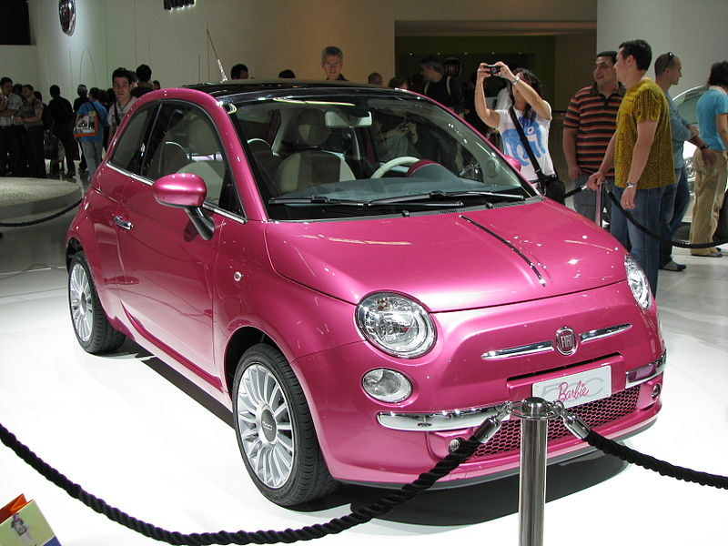 FIAT 500 BARBIE -Día Mundial del Arte