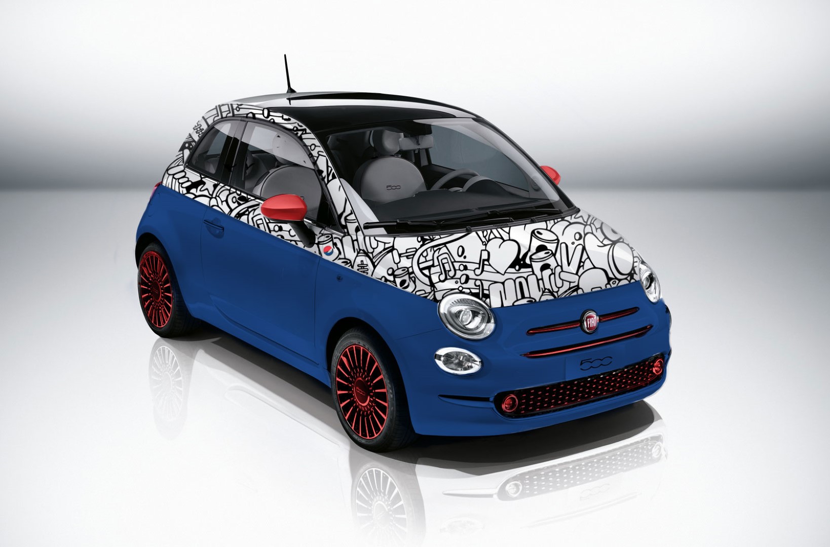 FIAT 500 by PEPSI -Día Mundial del Arte