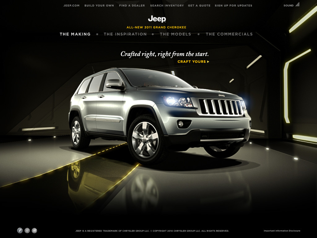 web jeep - DISEÑO